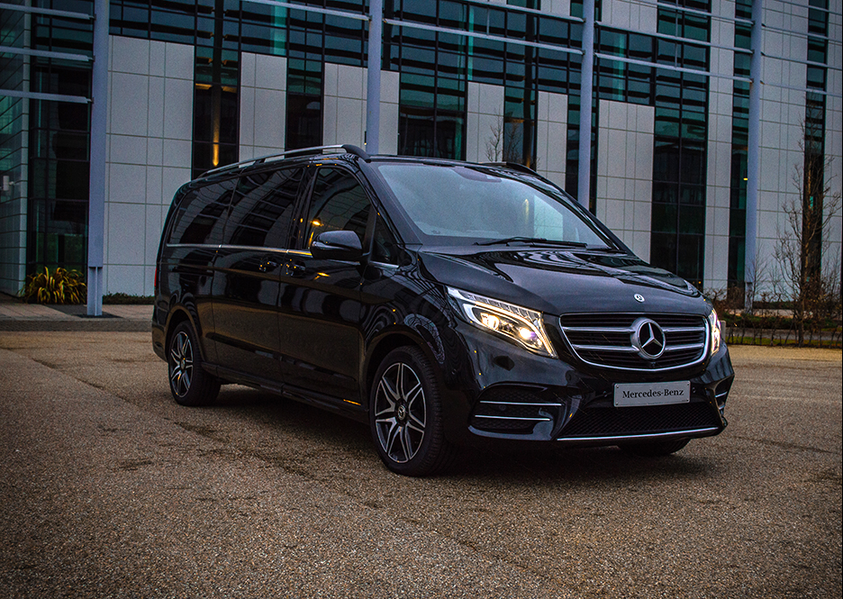 Private airport transfer vehicle in Scotland